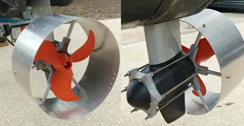Propeller shrouds